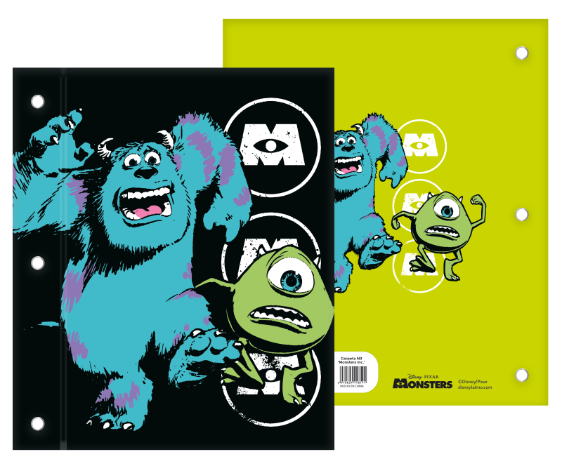 Carp. 2 Tapas Num 3 Monsters Inc