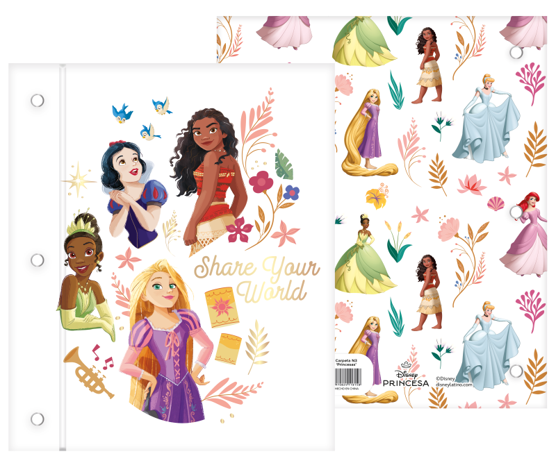 Carp. 2 Tapas Num 3 Princesas