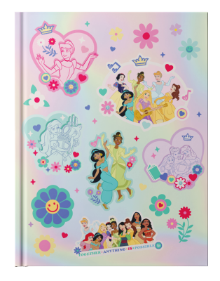 Cuad.td Cosido 19*25 Princesas