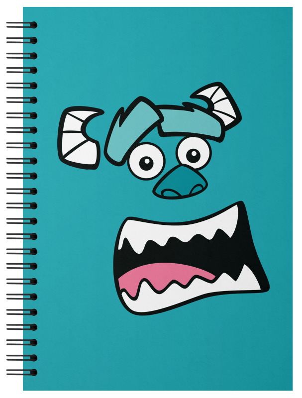 Cuad.td Espiralado A4 Monsters Inc