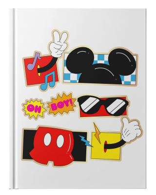 Libreta Td Cosida A5 Mickey