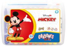 Crayones Gel X24 Mickey