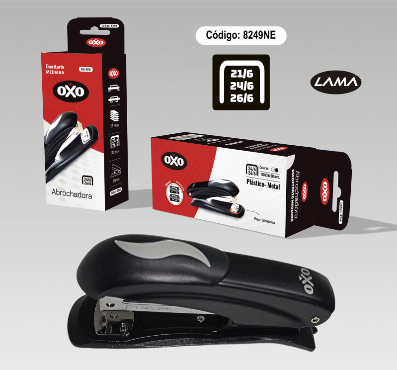 Abrochadora Oxo Mediana 24/6 8249N
