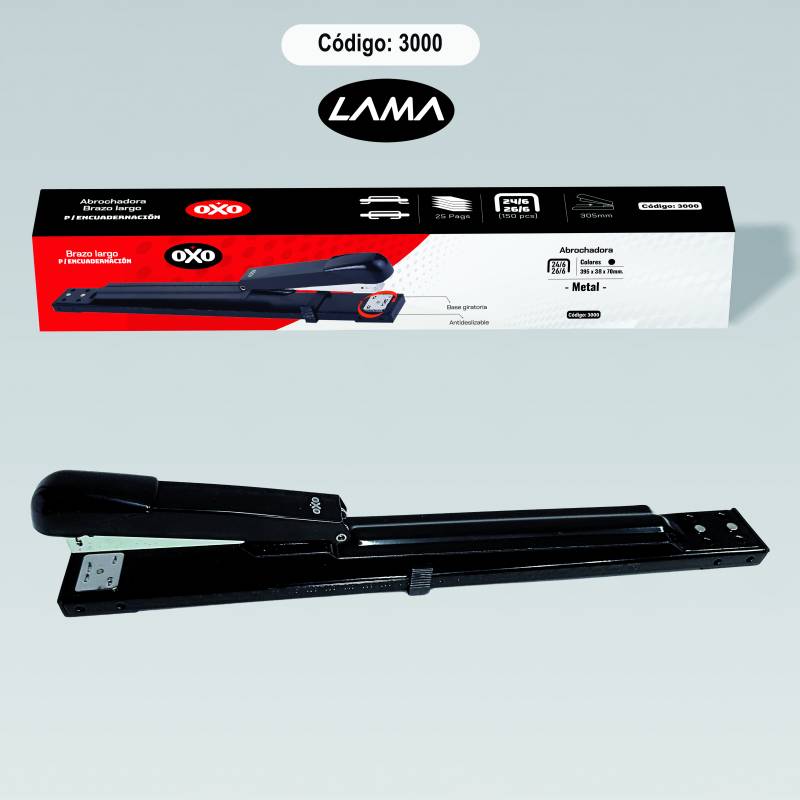 Abrochadora Oxo Brazo Largo 24/6