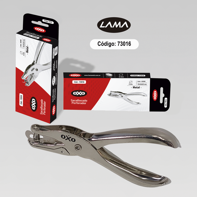 Perforadora Oxo Sacabocado *6Mm 016