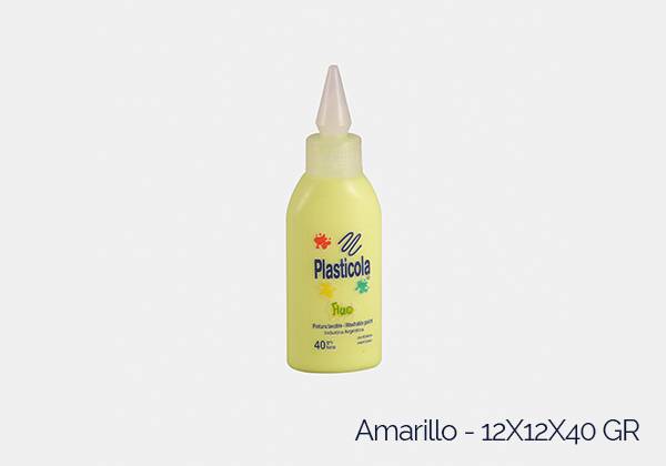 Plasticola 40Grs Fluo/Glitter