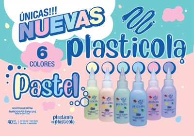 Plasticola Pastel *6
