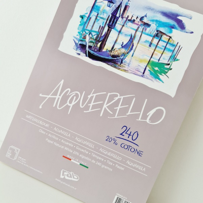 Block P/ Acuarela 35*50 240Grs