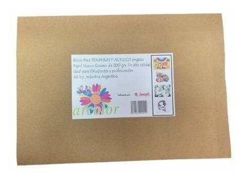Block P/Temp-Acril.a3 200Gr Arcolor