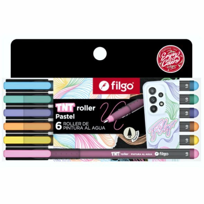 Bol.filgo Roller Tnt Pastel *6