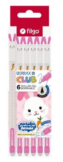 Bol.filgo Borrable Club Conejo*6