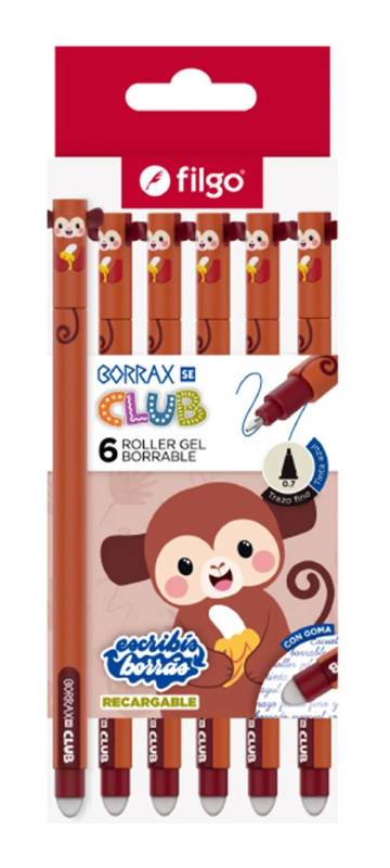 Bol.filgo Borrable Club Mono *6
