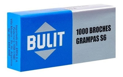 Broches Bulit 6Mm * 1000