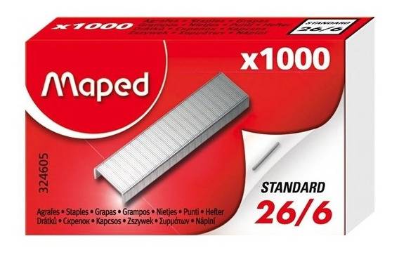 Broches Maped 26/6 *1000