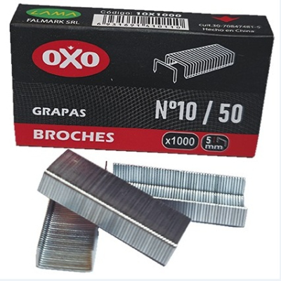Broches Oxo N§10/50 *1000