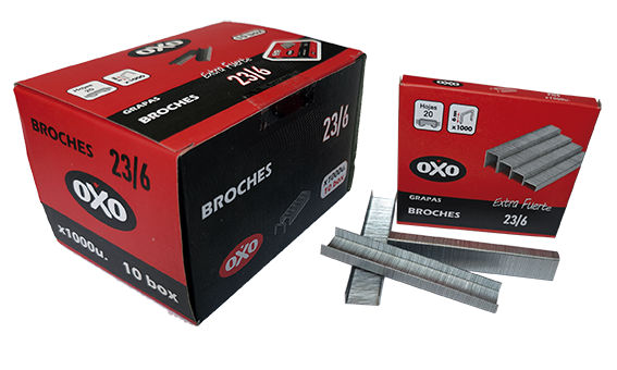 Broches Oxo N§23/6 *1000