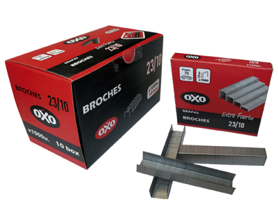 Broches Oxo N§23/10 *1000