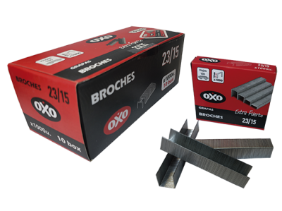Broches Oxo N§23/15 *1000