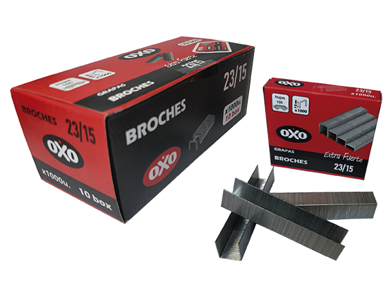Broches Oxo N§23/15 *1000