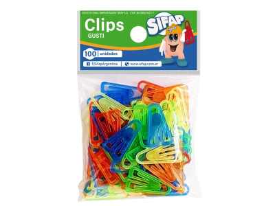 Broches Clips Sifap Gusti *100