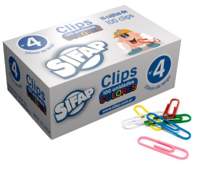 Broches Clips Sifap N§4 Forrado