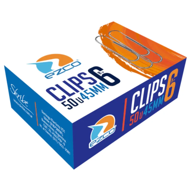 Broches Clips Ezco N§6