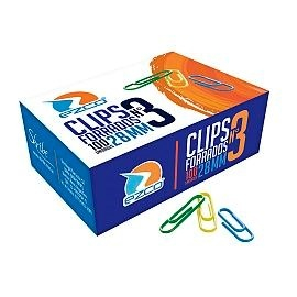 Broches Clips Ezco N§3 Forrado