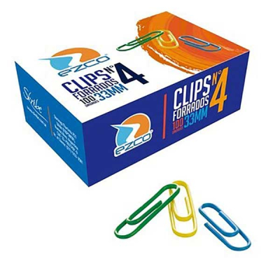 Broches Clips Ezco N§4 Forrado