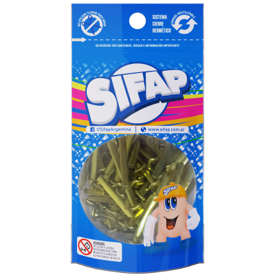 Broches Dorados No05 Sifap *100