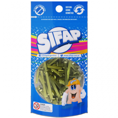 Broches Dorados No07 Sifap *100