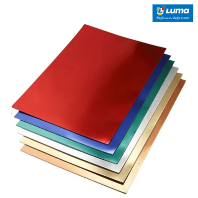 Cartulina Luma Metalizada