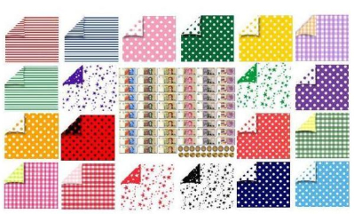 Cartulina Fantasia Cuadro Y Corazon