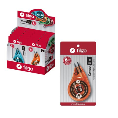 Cinta Correctora Filgo Line 512