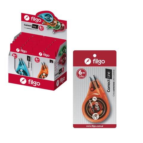 Cinta Correctora Filgo Line 512