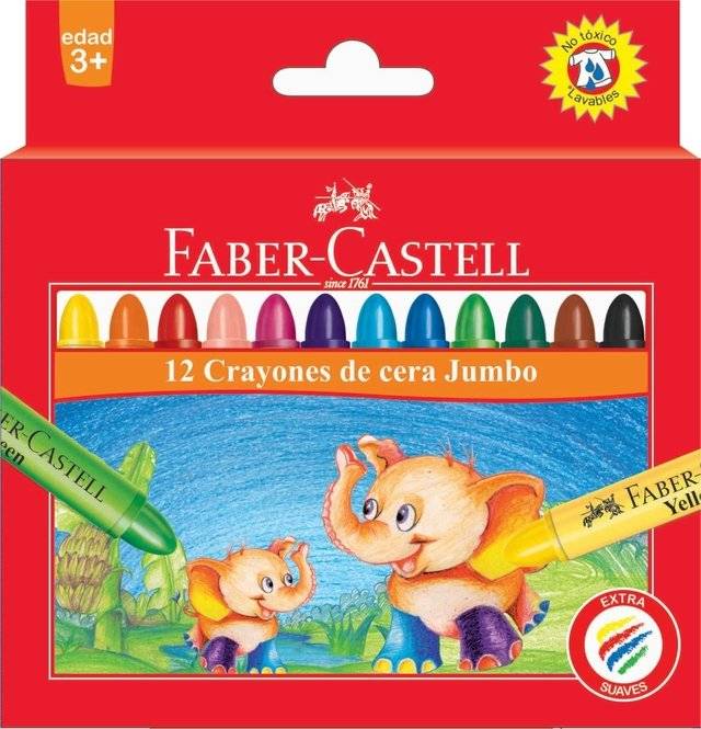 Crayon Faber Jumbo *12