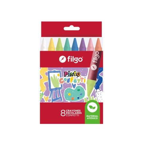 Crayon Filgo *8 Confetti