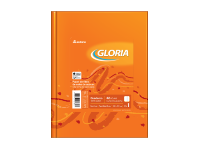 Cuaderno Td P/Forrar Gloria *42 Hjs