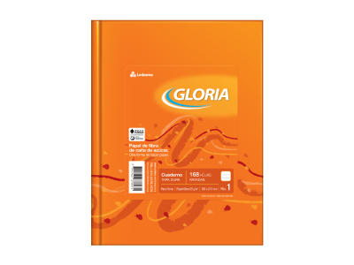 Cuaderno Td P/Forrar Gloria *168 Hj