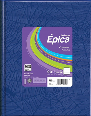 Cuad.td Epica 90 Grs Nø3 *100Hjs