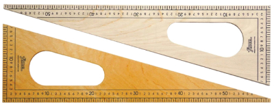 Escuadra Para Pizarron Lustrada