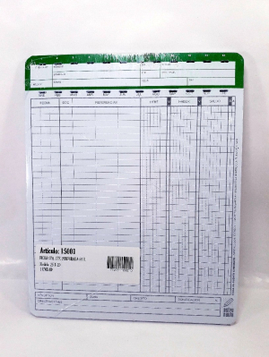 Ficha Cta./Cte.astronauta 5001