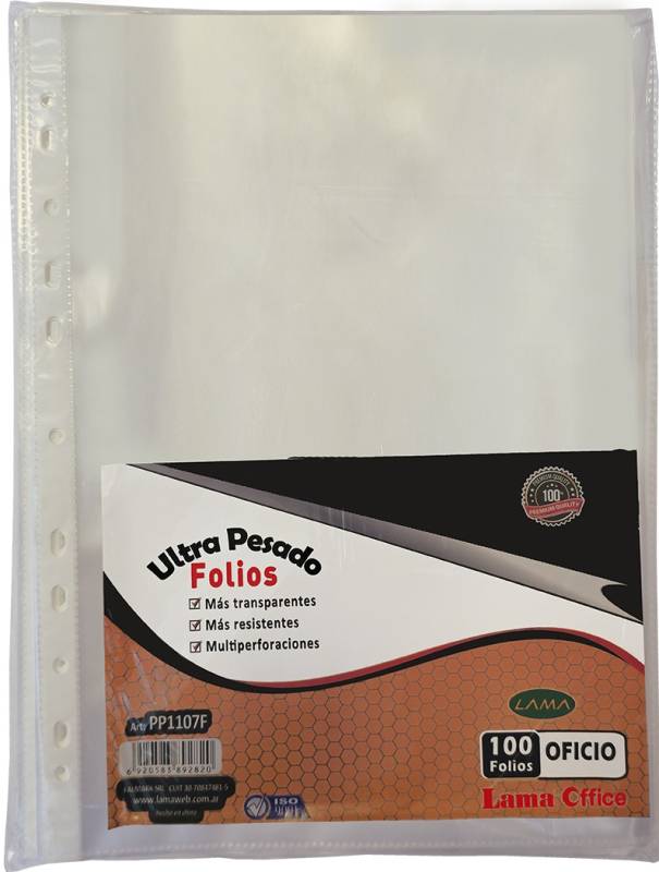 Folio Lama Pp.of X100 Ultra Pesado