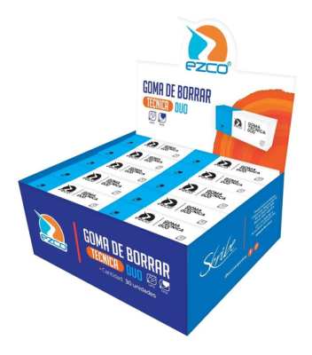Goma Ezco Lapiz Tecnica Duo *30U