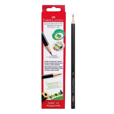 Lapiz Faber Castell No2 *12 Grafito