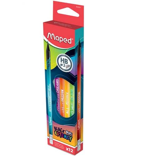 Lapiz Maped Grafito Hb Energy 2001