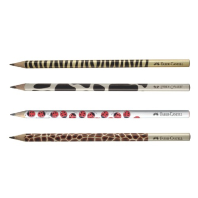 Lapiz Faber Trian.animalitos *12