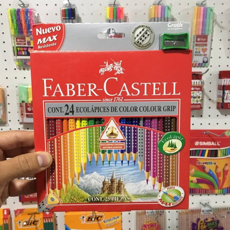 Lapiz Faber Castell Grip *24Tv