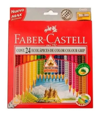 Lapiz Faber Castell Grip *24Tv