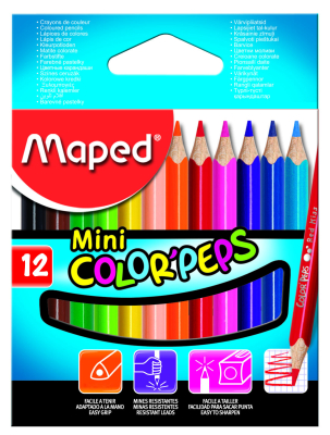 Lapiz Maped Color Peps *12C