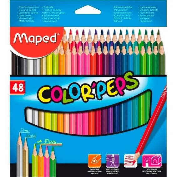 Lapiz Maped Color Peps *48L